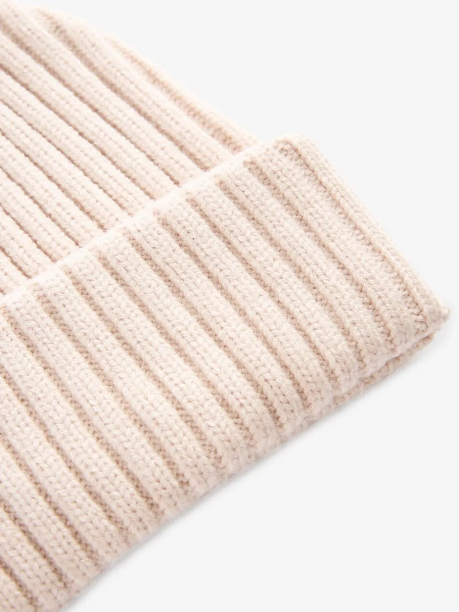 Mutsen, Handschoenen En Sjaals|Next - Geribbelde beanie-muts (3mnd-16jr) Pastelgeel