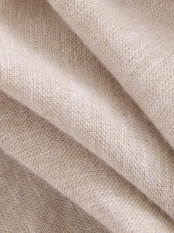 Shorts|Next - Korte chino met elastische taille met hoog linnenpercentage Pastelgeel