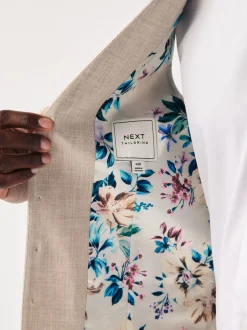 Vesten|Next Pastelgeel - Meegevend stretch-herenvest met standaard pasvorm