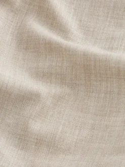 Vesten|Next Pastelgeel - Meegevend stretch-herenvest met standaard pasvorm