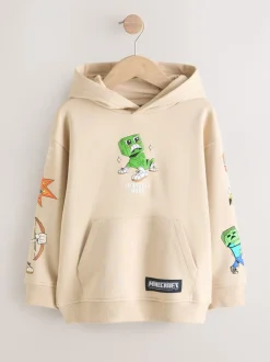 Sweaters En Hoody´S|Next - Minecraft-hoodie (3-16jaar) Pastelgeel