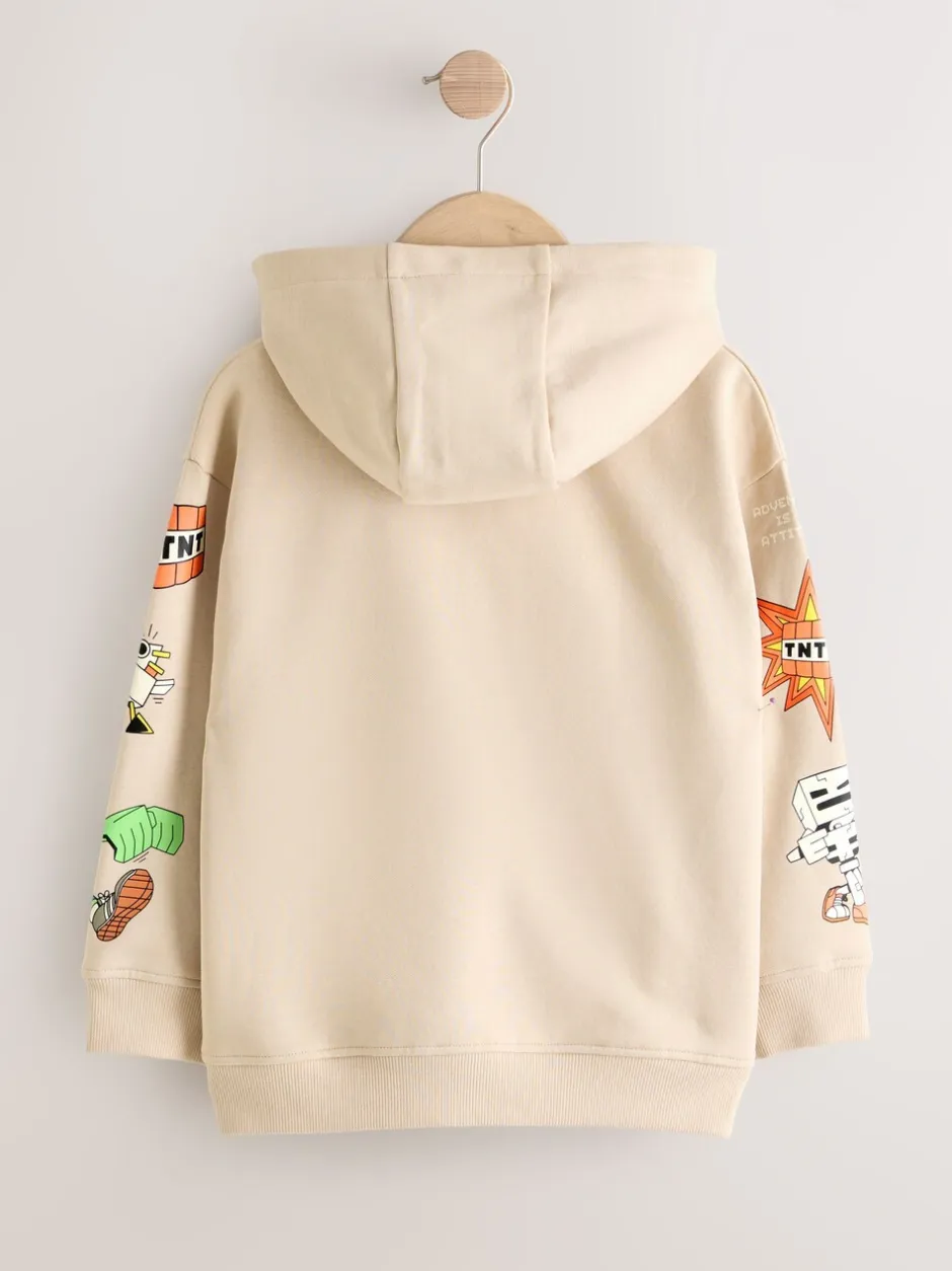Sweaters En Hoody´S|Next - Minecraft-hoodie (3-16jaar) Pastelgeel