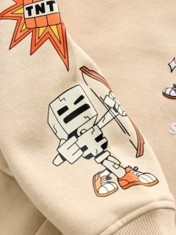 Sweaters En Hoody´S|Next - Minecraft-hoodie (3-16jaar) Pastelgeel