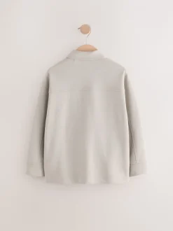 Shirts|Next - Modieus overshirt (3 - 16 jr) Pastelgeel
