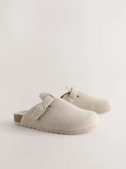 Pantoffels|Loungewear|Next - Pantoffelmuiltjes met gesp Pastelgeel