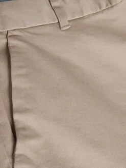 Broeken En Chino's*Next Pastelgeel - Relaxed fit - Stretchy chino