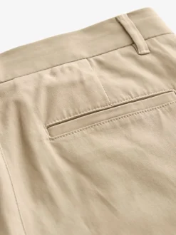Broeken En Chino's*Next Pastelgeel - Slim Fit - Stretchy chino