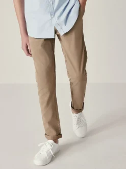 Broeken En Chino's|Next Pastelgeel - Stretchy chino's (3-17jr)