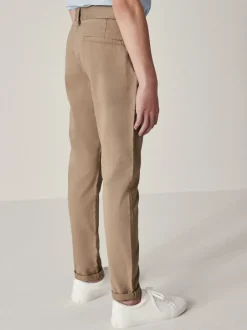 Broeken En Chino's|Next Pastelgeel - Stretchy chino's (3-17jr)
