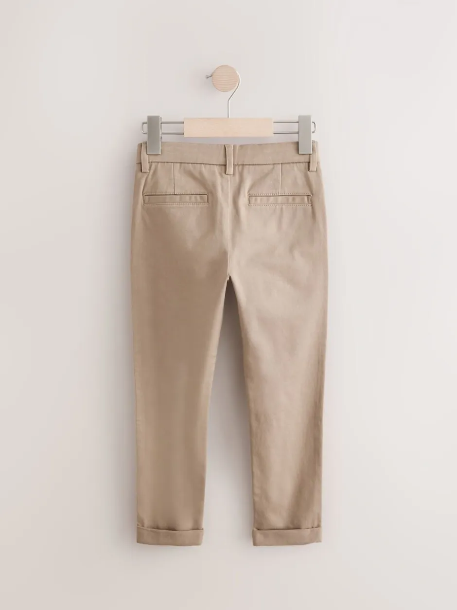 Broeken En Chino's|Next Pastelgeel - Stretchy chino's (3-17jr)