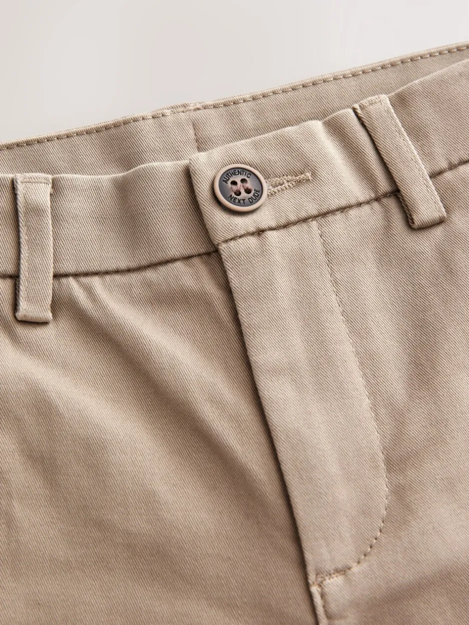 Broeken En Chino's|Next Pastelgeel - Stretchy chino's (3-17jr)