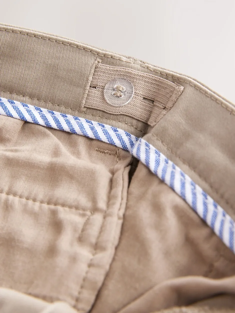 Broeken En Chino's|Next Pastelgeel - Stretchy chino's (3-17jr)