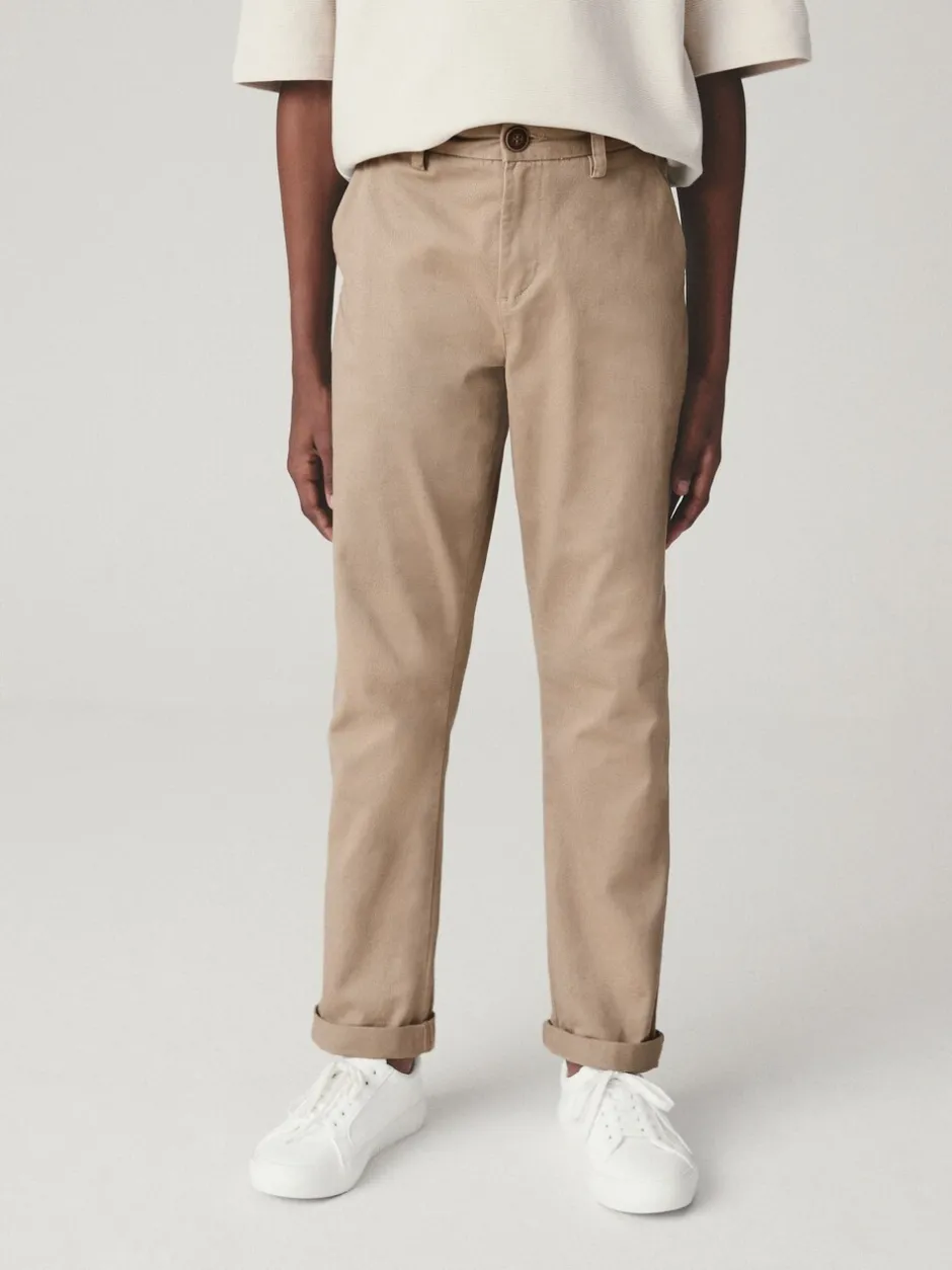 Broeken En Chino's*Next Pastelgeel - Stretchy chino's (3-17jr)