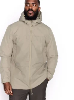 Jassen En Jacks*Next - ThermoGen Regenbestendig gewatteerd jack Pastelgeel