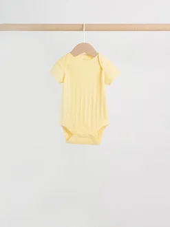 Rompertjes En Hemdjes|Next Pastelkleurig - 5 Babyrompertjes met korte mouwen