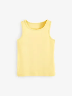 Alle Ondergoed|Tops*Next - 100% katoenen hemden set van 5 (1.5 - 16 jr) Pastelkleurig