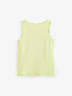 Alle Ondergoed|Tops*Next - 100% katoenen hemden set van 5 (1.5 - 16 jr) Pastelkleurig