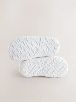 Sneakers*Next Pastelkleurig - Barefoot leren trainers met klittenbandsluiting