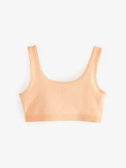 Alle Ondergoed*Next - Crop top met ronde hals (5-16jr) Pastelkleurig