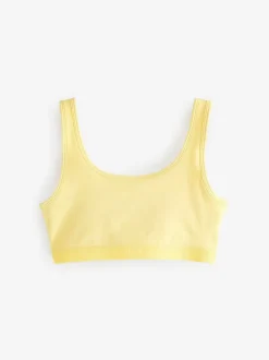 Alle Ondergoed*Next - Crop top met ronde hals (5-16jr) Pastelkleurig
