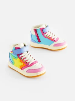 Sneakers|Sneakers*Little Bird by Jools Oliver - - Hoge sneakers met sterren Pastelkleurig