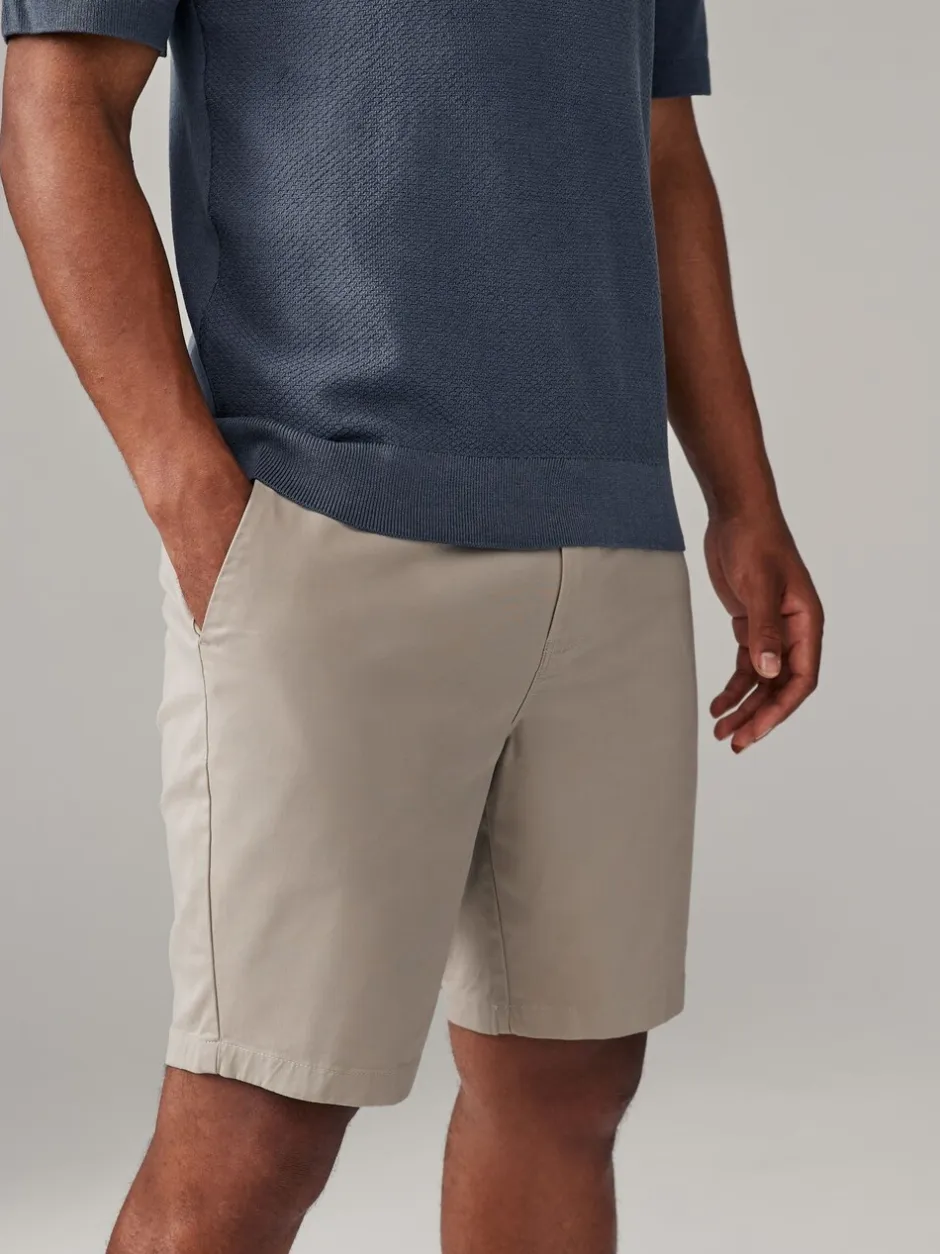 Shorts|Next - Slim Fit - Set van 4 chinoshorts met stretch Pastelkleurig