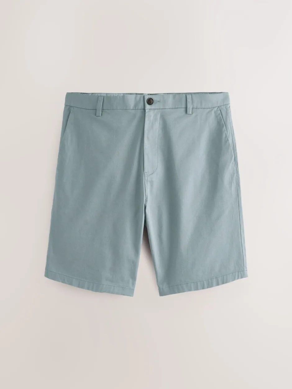 Shorts|Next - Slim Fit - Set van 4 chinoshorts met stretch Pastelkleurig