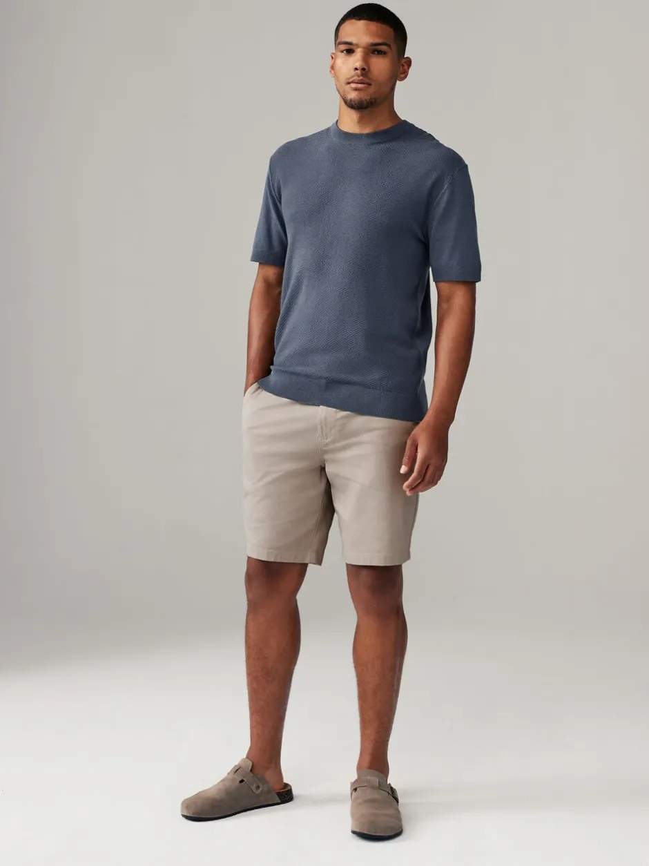 Shorts|Next - Slim Fit - Set van 4 chinoshorts met stretch Pastelkleurig