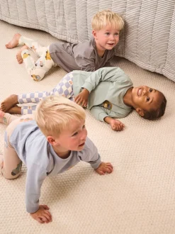 Multipacks|Pyjama's*Next Pastelkleurig - Verpakking van 3 relaxed fit pyjama's (9mnd -8jr)