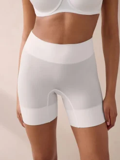Shapewear|Next - Verpakking van 2 naadloze irritatiewerende shorts Pastelroze Huidskleur/Wit