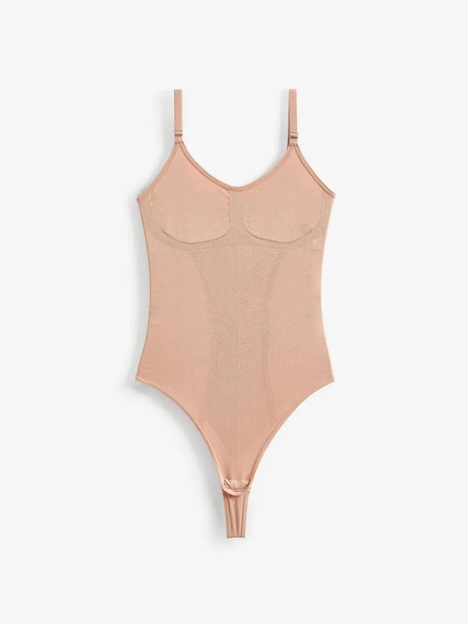 Shapewear|Next - Body met krachtige buikcorrectie Pastelroze nude
