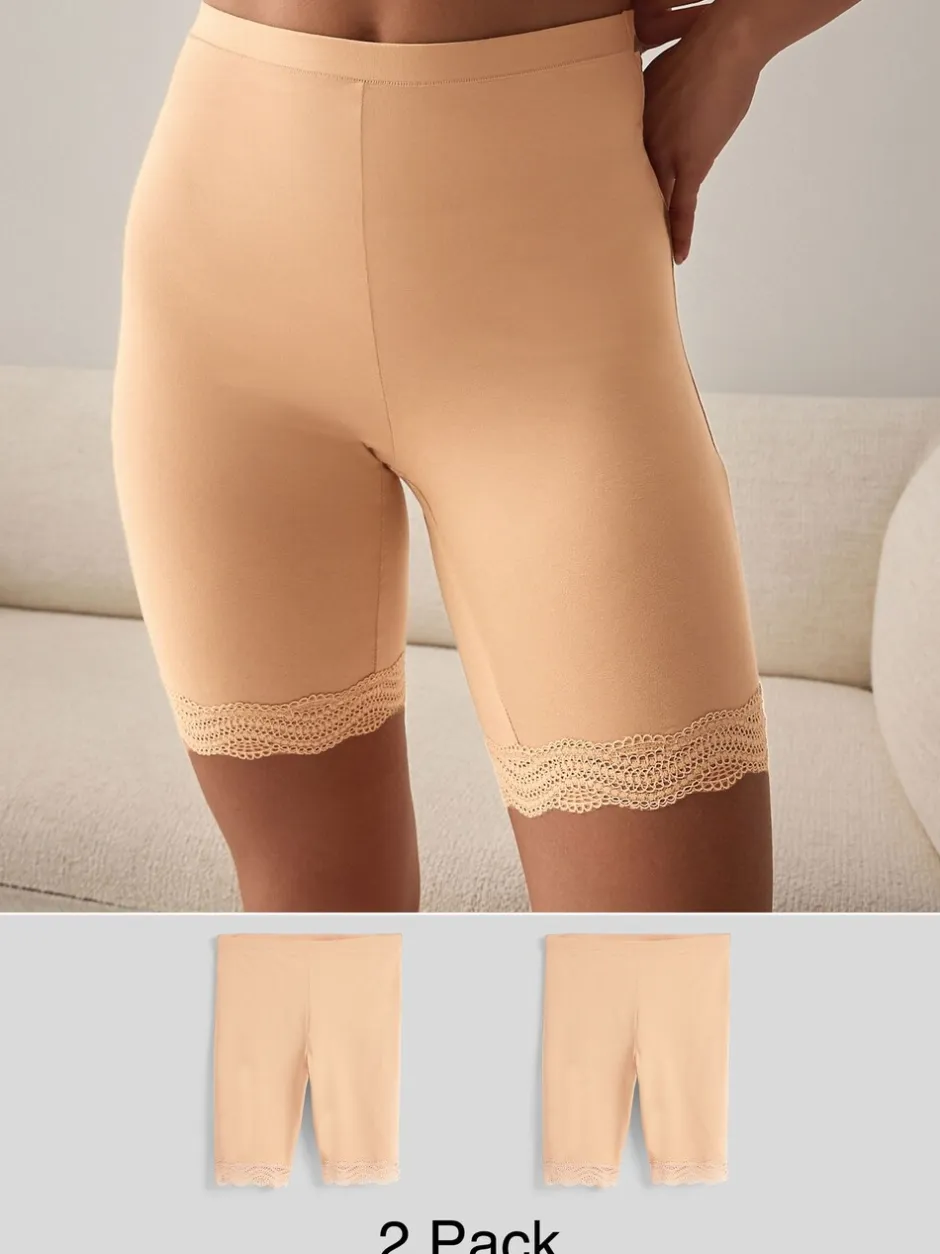 Shapewear*Next - Verpakking van 2 shorts tegen schuren Pastelroze nude