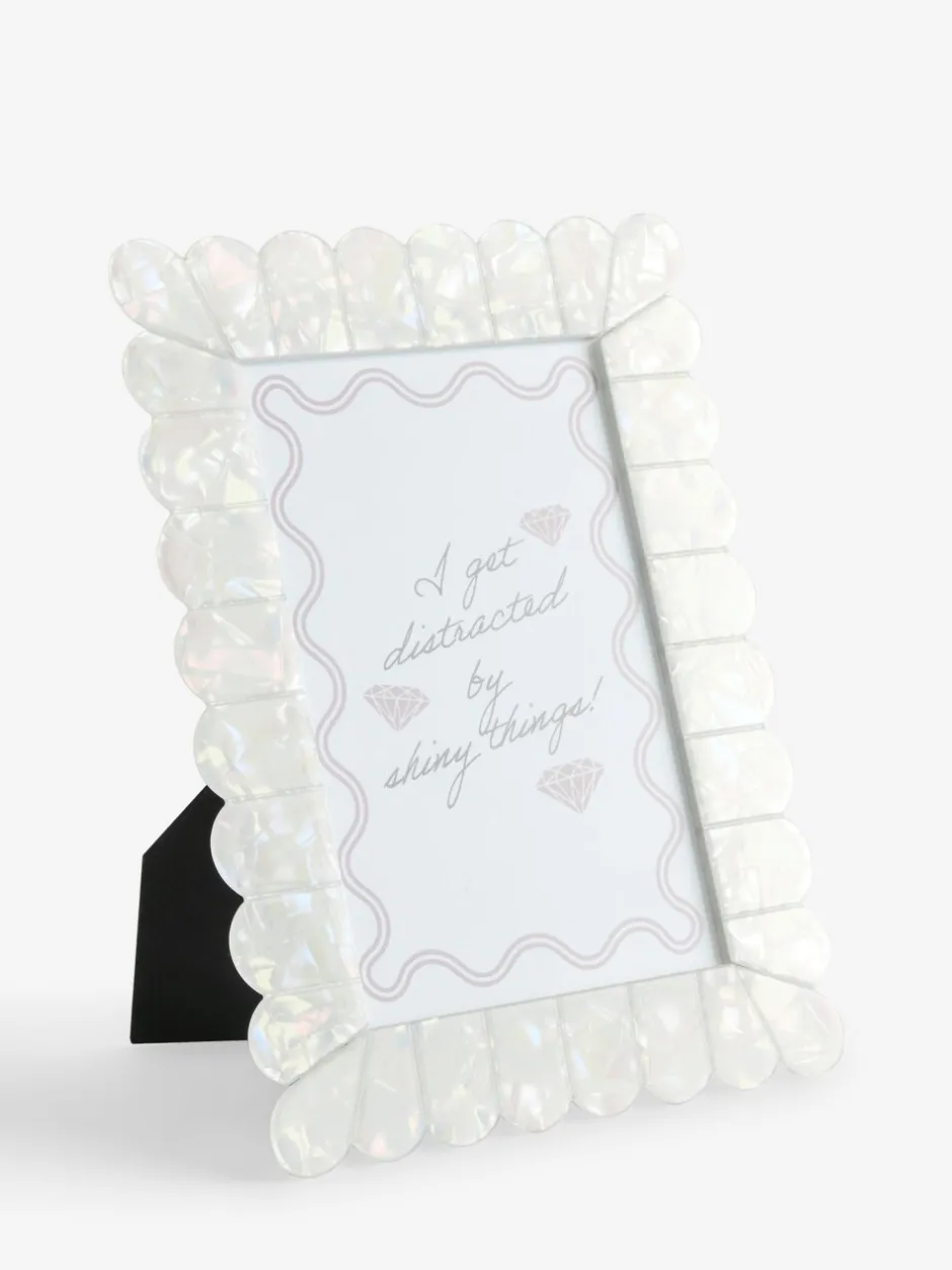 Fotolijsten*Next Pearlescent Scallop Photo Frame