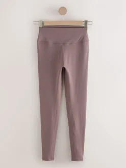 Leggings En Joggingbroeken*self. Peperkorrelbruin - Legging met hoge taille
