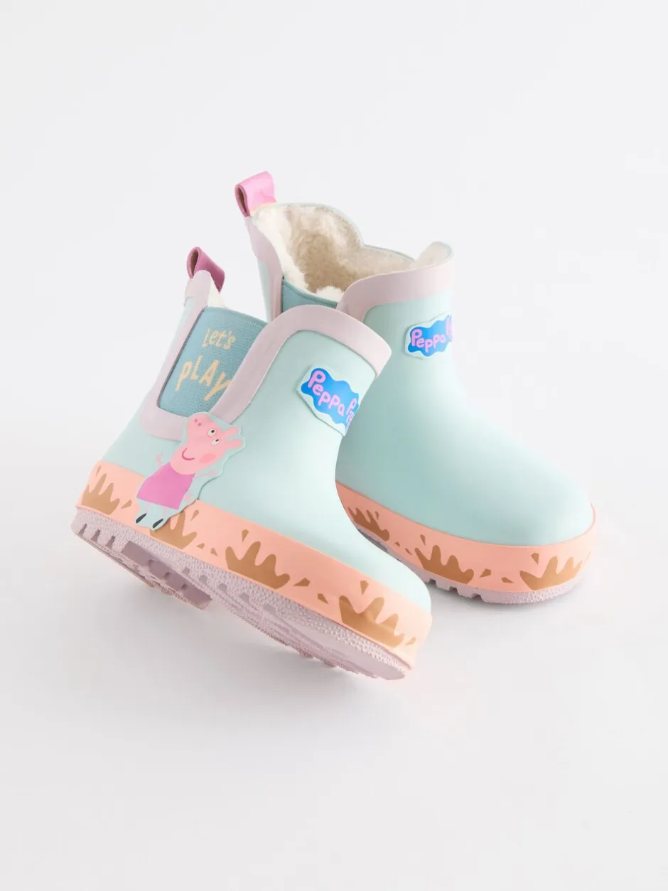 Laarzen|Next Peppa Pig Blauw - Chelsea regenlaarzen met personage