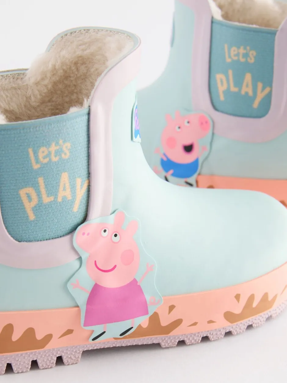 Laarzen|Next Peppa Pig Blauw - Chelsea regenlaarzen met personage