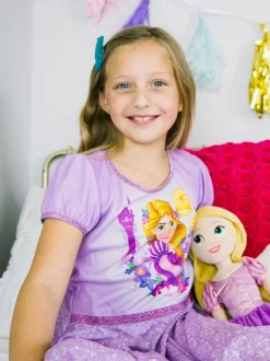 Nachtponnen|Character Personage Disney Princess Rapunzel nachthemd