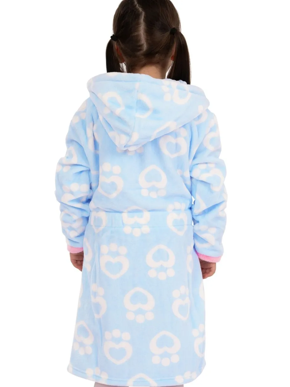 Kamerjassen*Character Personage Gabby's Dollhouse jurk met hart- en poot Print
