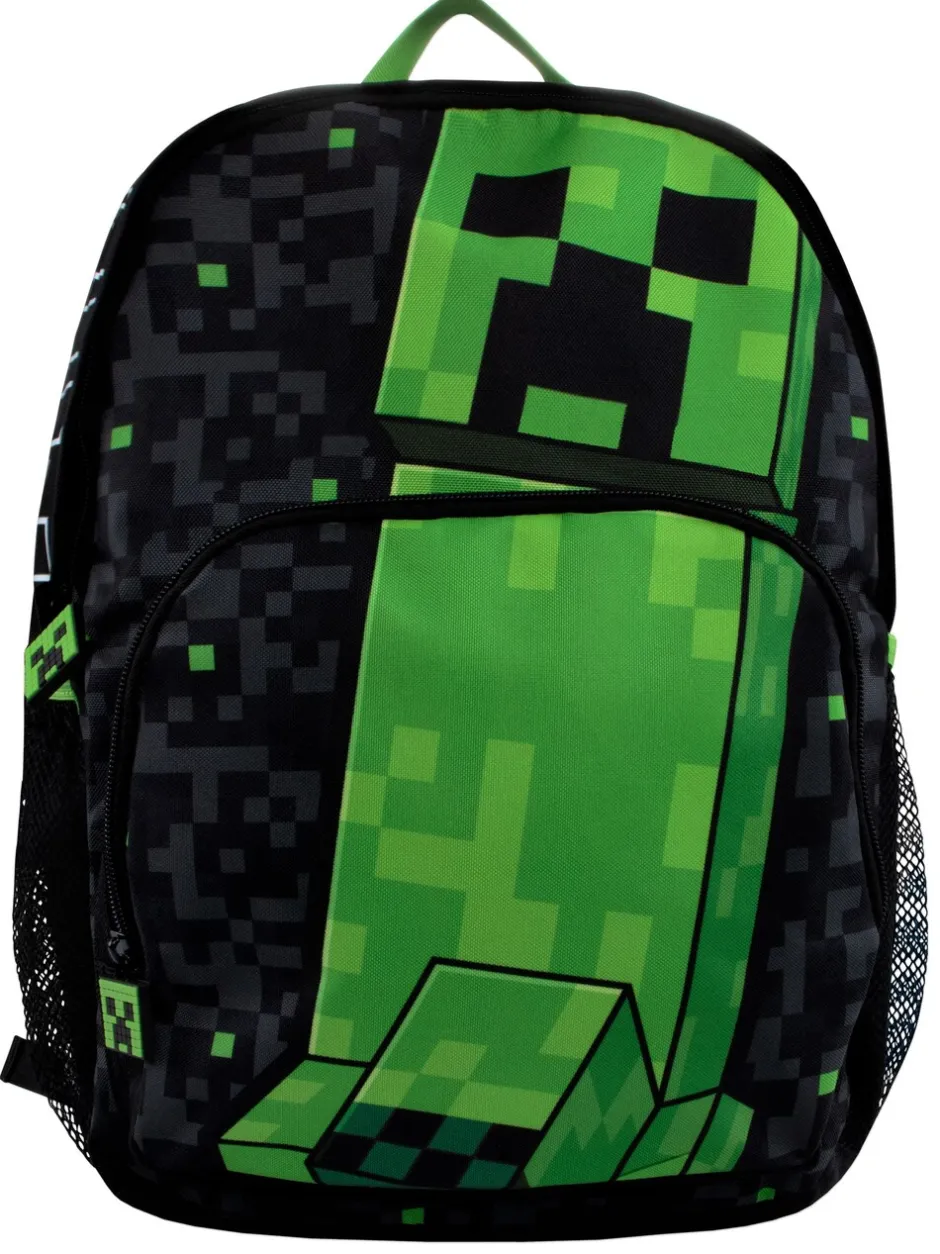 Tassen*Character Personage Minecraft rugzak met Creeper