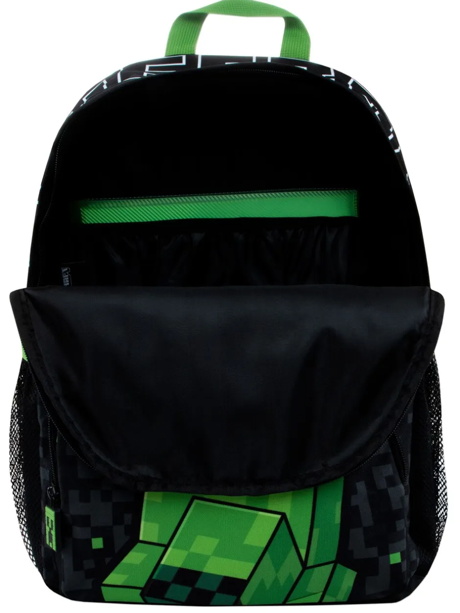 Tassen*Character Personage Minecraft rugzak met Creeper