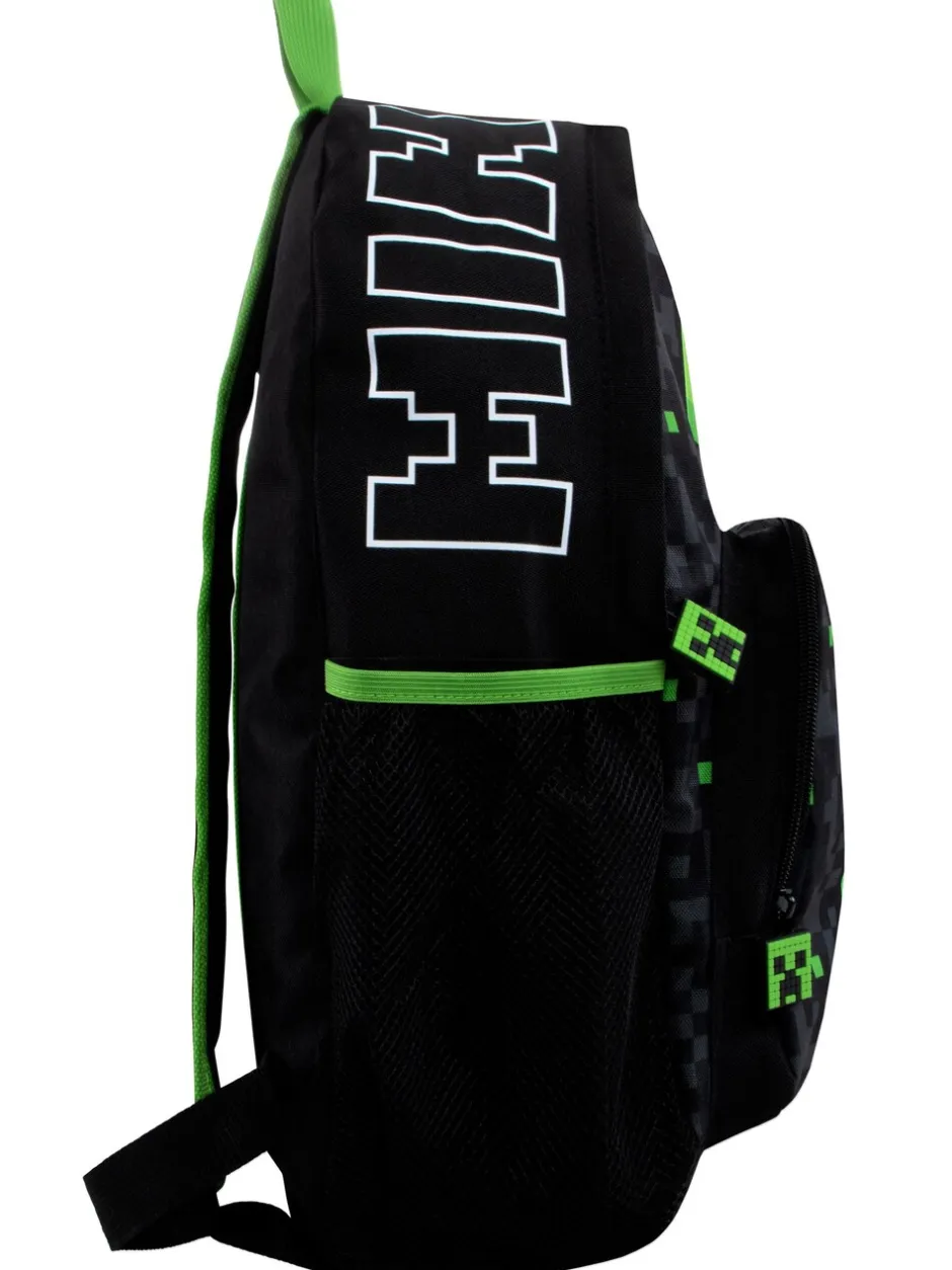 Tassen*Character Personage Minecraft rugzak met Creeper