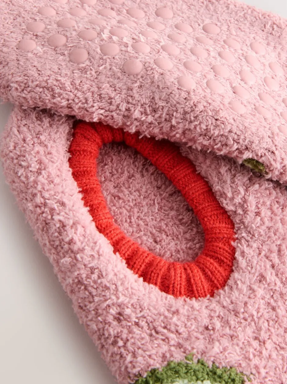 Sokken En Panty's|Next Pink Cherries Print - Cosy Footsie Socks 1 Pack
