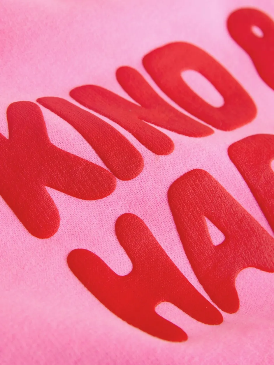 Truien En Breisels|Sweaters En Hoody´S*Next Pink Kind & Happy - Sweatshirt met ronde hals (3 mnd-7 jr) Pink Kind & Happy