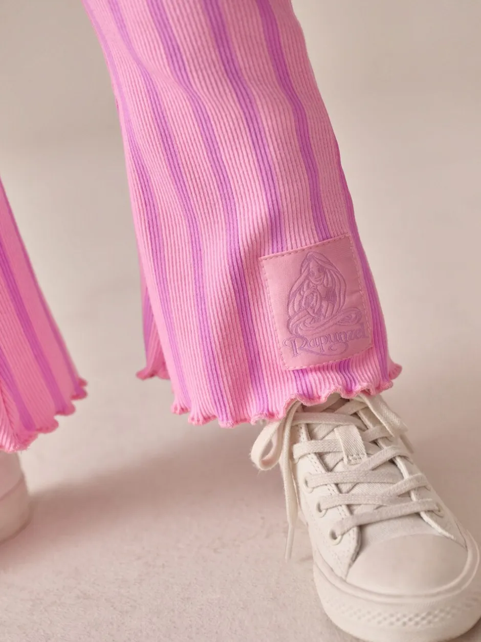 Truien En Breisels|Sets En Outfits*Next Pink Rapunzel Disney Princess - Set van sweatshirt en uitlopende legging (3mnd -7jr)