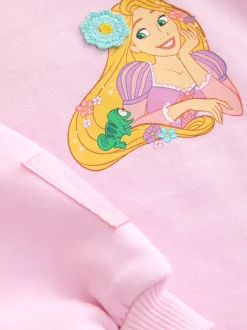 Truien En Breisels|Sets En Outfits*Next Pink Rapunzel Disney Princess - Set van sweatshirt en uitlopende legging (3mnd -7jr)