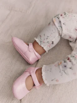 Gelegenheidskleding*Next - Mary Jane babyschoenen (0 - 18 mnd) Pink Shimmer Butterfly