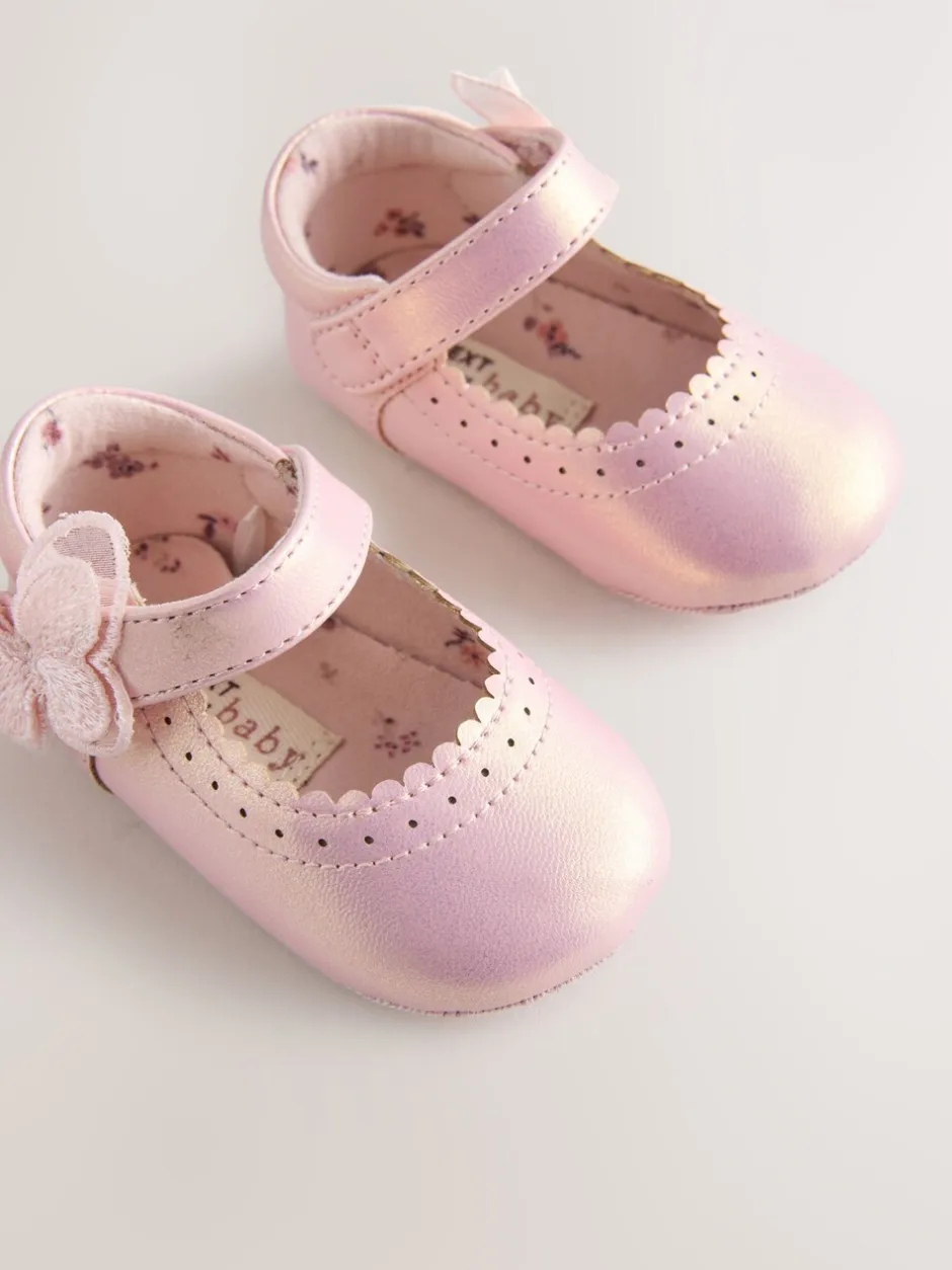 Gelegenheidskleding*Next - Mary Jane babyschoenen (0 - 18 mnd) Pink Shimmer Butterfly