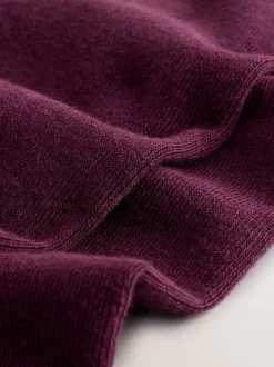 Sokken En Panty's|Sokken En Panty's*Next - Set van 3 katoenrijke tights Plum Rood, Roze en Zwart
