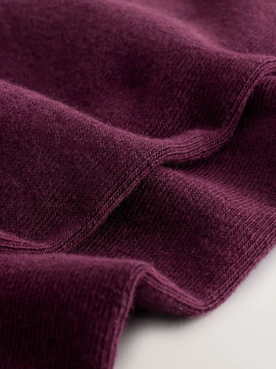 Sokken En Panty's|Sokken En Panty's*Next - Set van 3 katoenrijke tights Plum Rood, Roze en Zwart