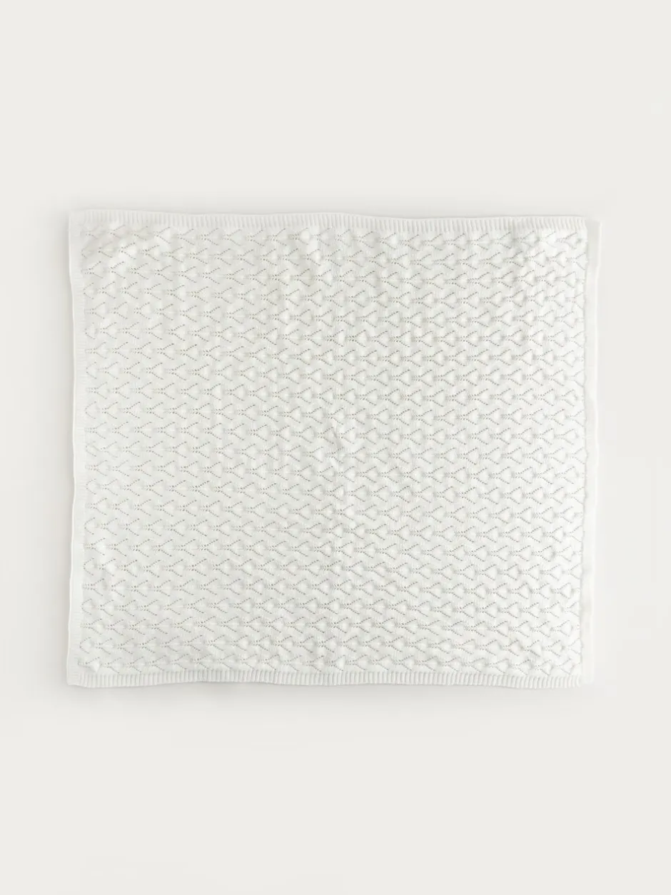 Babyartikelen En Slaapzakken |Kinderbeddengoed|Next Pointelle Stitch Knitted Blanket